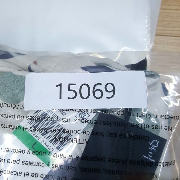 PAIGE Shorts Mens Large Cream Pull On Drawstring Lightweight Abstract SANDA $169 - Picture 12 of 12